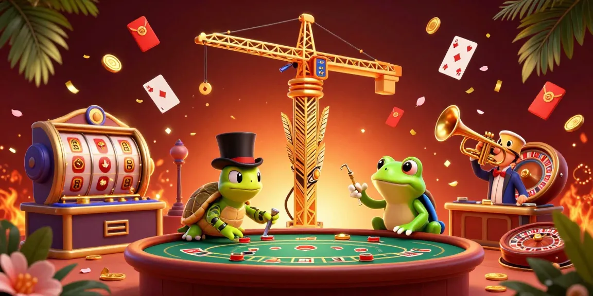 Engage in thrilling gameplay at GO8 casino, featuring vibrant characters and dynamic gaming elements.